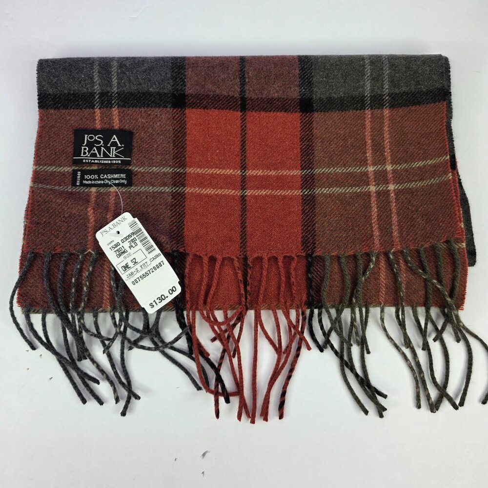 JoS A Bank Cashmere Scarf